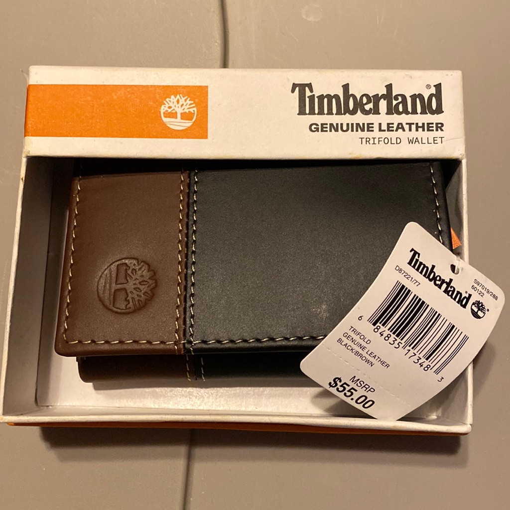 Timberland Leather Trifold Wallet